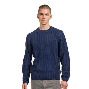 CARHARTT WIP宽松版 针织毛衣男秋冬季 柔软混纺空军蓝休闲套头衫
