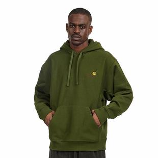 百搭秋冬季 CARHARTT 连帽刺绣抓绒卫衣男宽松版 WIP工装 加厚保 风格