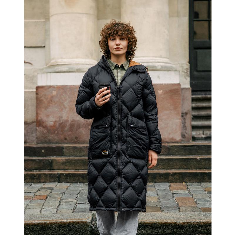 代购Lundhags隆哈Stockholm女士羽绒服保暖防风两穿长款羽绒服