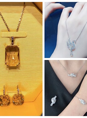 Matrix绳结项链女2025年新款天鹅