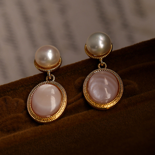 独特小众气质 耳坠适合圆脸 FRENCH耳环耳饰女2025新款 高级感爆款