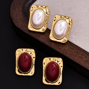 女 耳钉 FRENCH 轻度定制