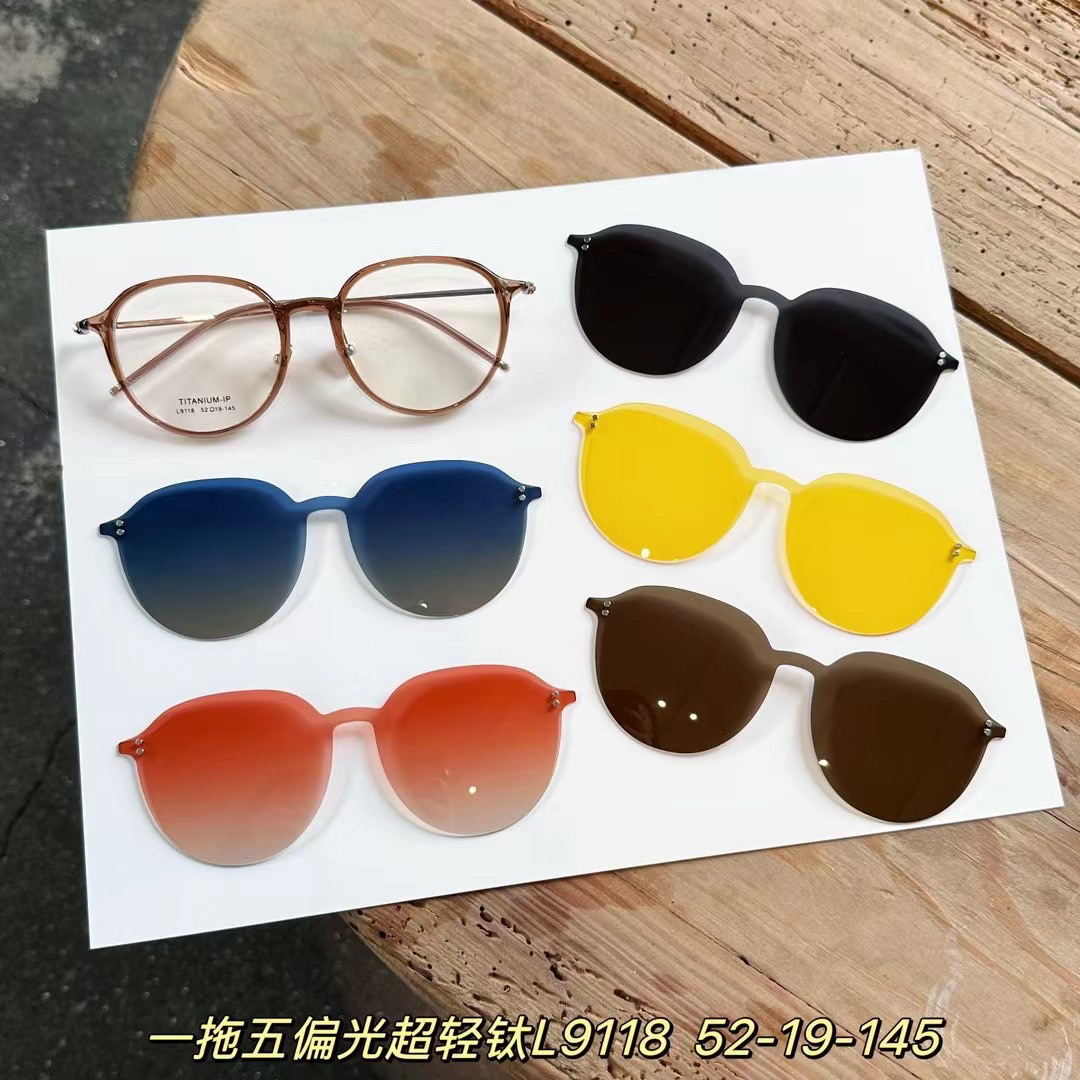 磁吸套镜可配近视一镜多用偏光