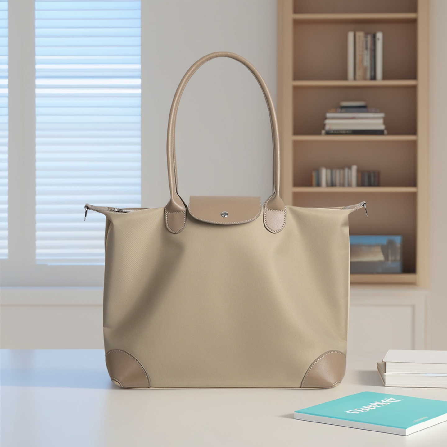 托特包女2025新款通勤尼龙布防水高级感大容量包包单肩手提电脑包