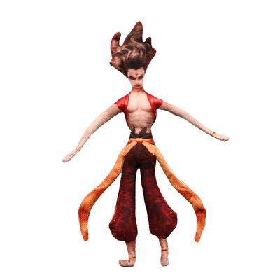 哪吒魔童骨架无白边老鼠干玩偶手脚铁丝可活动摆造型毛绒公仔