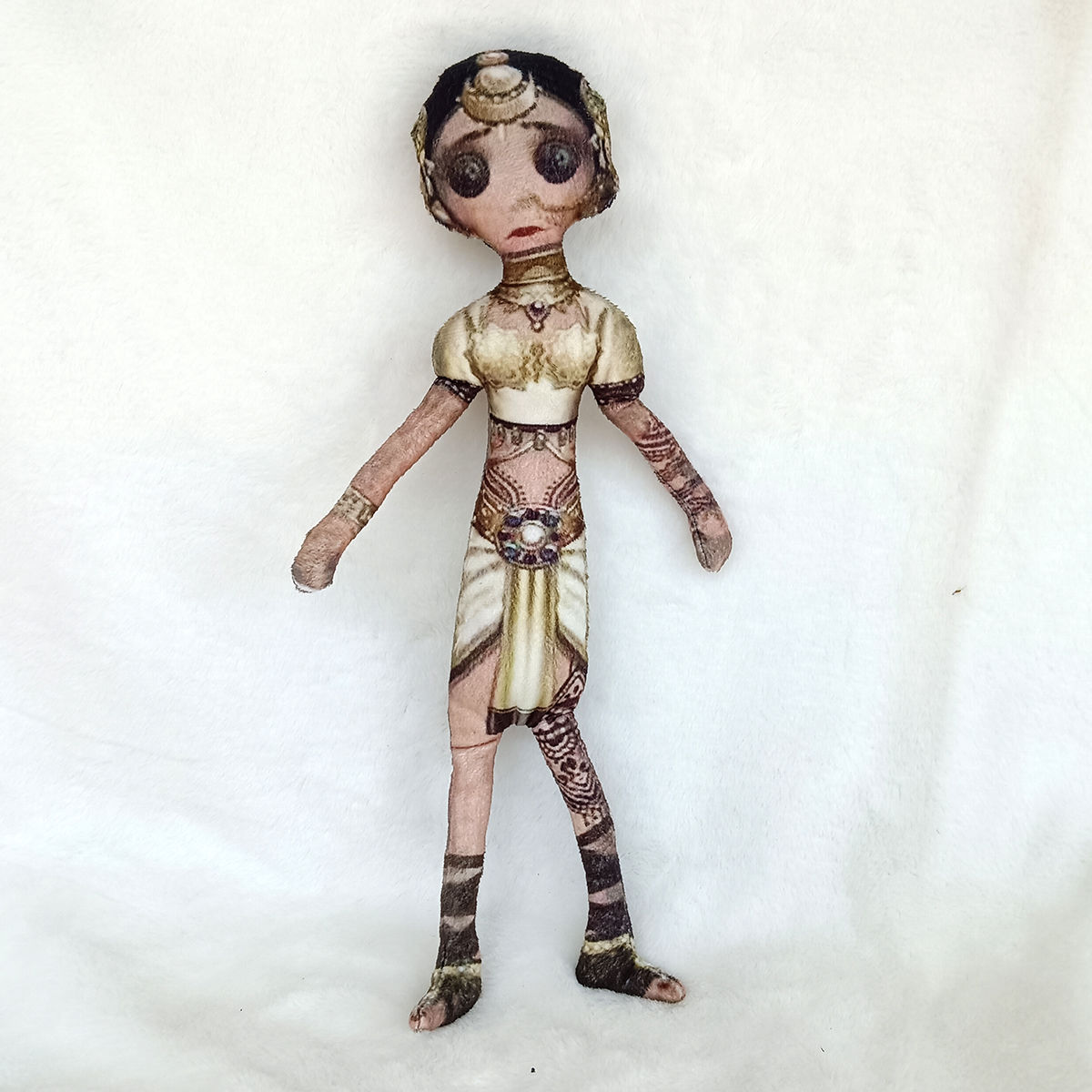 第五人格舞女超细老鼠干公仔丑的离谱手脚铁丝骨架活动摆造型玩偶