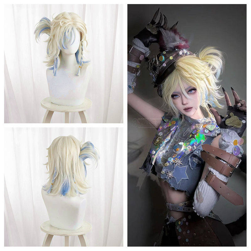 第五人格 幻灯师于此岸赴宴cos假发 头皮顶 游戏动漫cosplay假毛