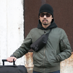 Cordura500D尼龙防水 原物三生 胸包 腰包 吾心光明千古無缺 無缺