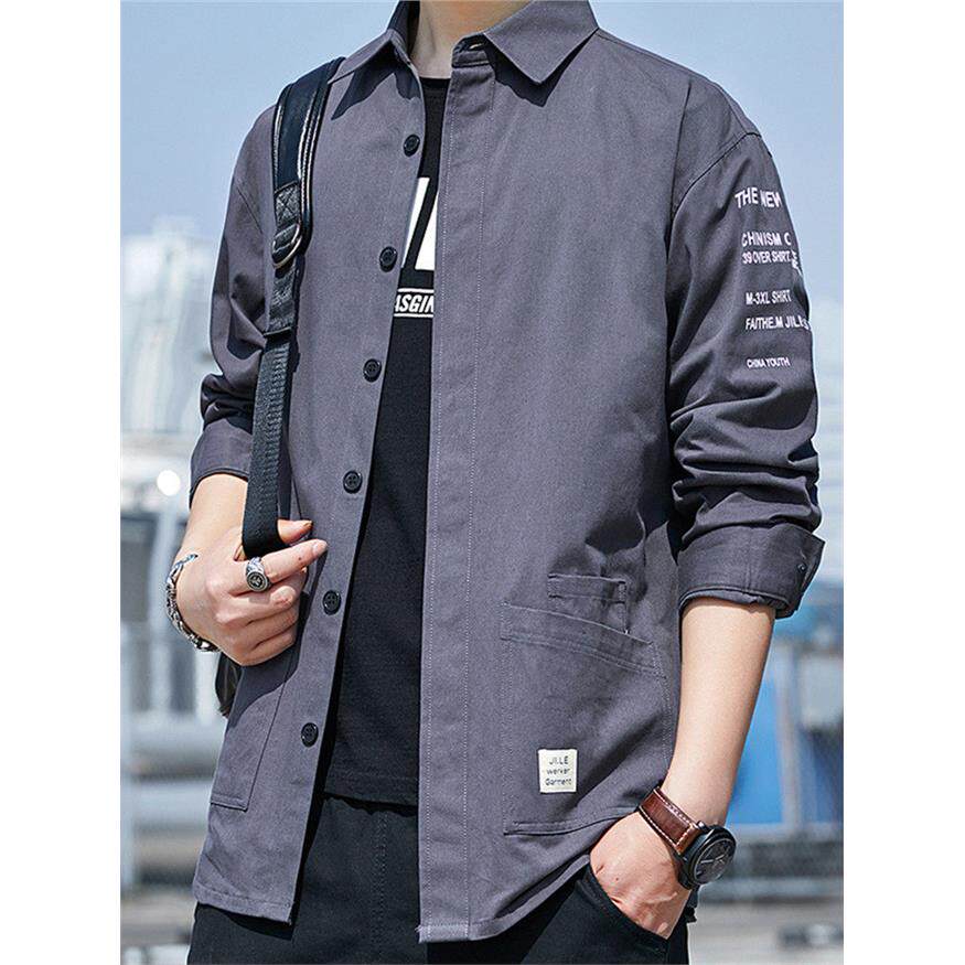 清仓捡漏工地电焊工防烫耐磨工作服夏季衬衫男士夏季长袖春秋外套