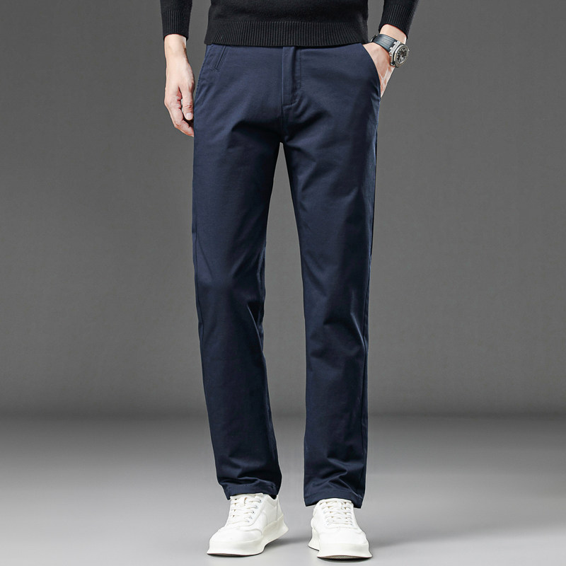 2025年新款新款秋冬休闲裤男士直筒裤青年商务长裤子男款
