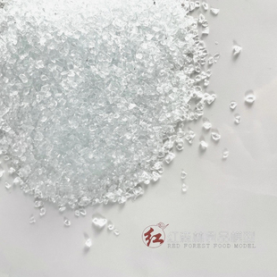 仿真刺身模型拼盘配件仿真碎冰假冰仿真冰柱假冰柱固定胶水