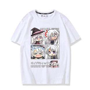 魔女的夜宴动漫周边绫地宁宁同款卡通cos短袖T恤男女二次元痛衣服