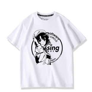 路人女主的养成方法动漫加藤惠周边同款cos短袖T恤夏季纯棉痛衣服