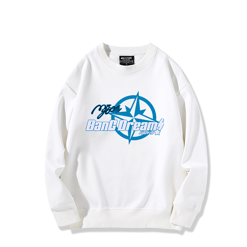 BanG Dream!GO! GO! MANIAC游戏周边联名卫衣男女秋冬二次元衣服