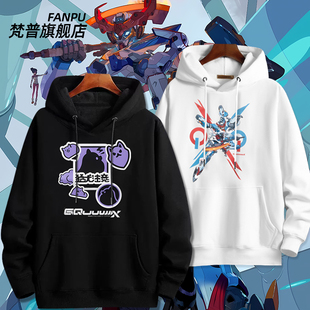 GQuuuuuuX周边同款 机动战士高达 卫衣男女秋冬衣服上衣 STRICT