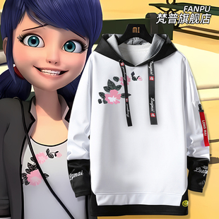 瓢虫少女玛丽娜同款cos卫衣瓢虫雷迪动漫周边男女秋冬痛衣服上衣