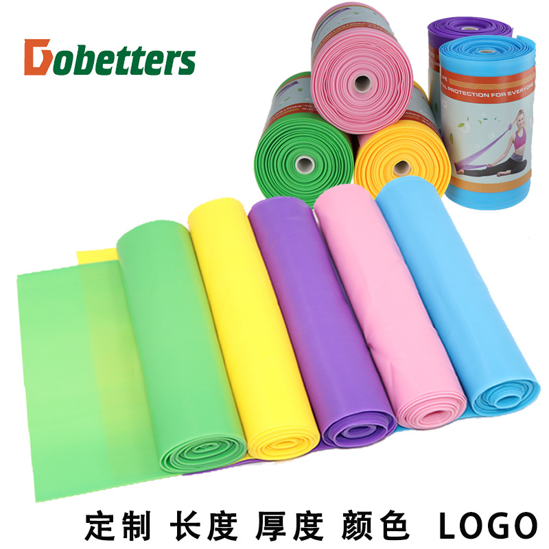 TPE拉力圈瑜伽弹力带 伸展带拉力片阻力带健身拉力带拉力绳