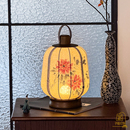 宋代美学新中式 饰氛围台灯 国风水墨画台灯卧室床头无线便捷布艺装