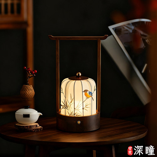 宋代美学中式茶室充电装饰氛围灯