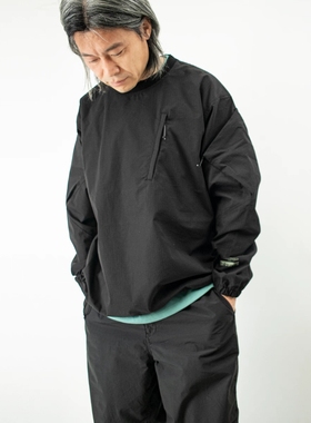 WT 25SS SOLOTEX FIBER 聚酯混纺制机能套头衫