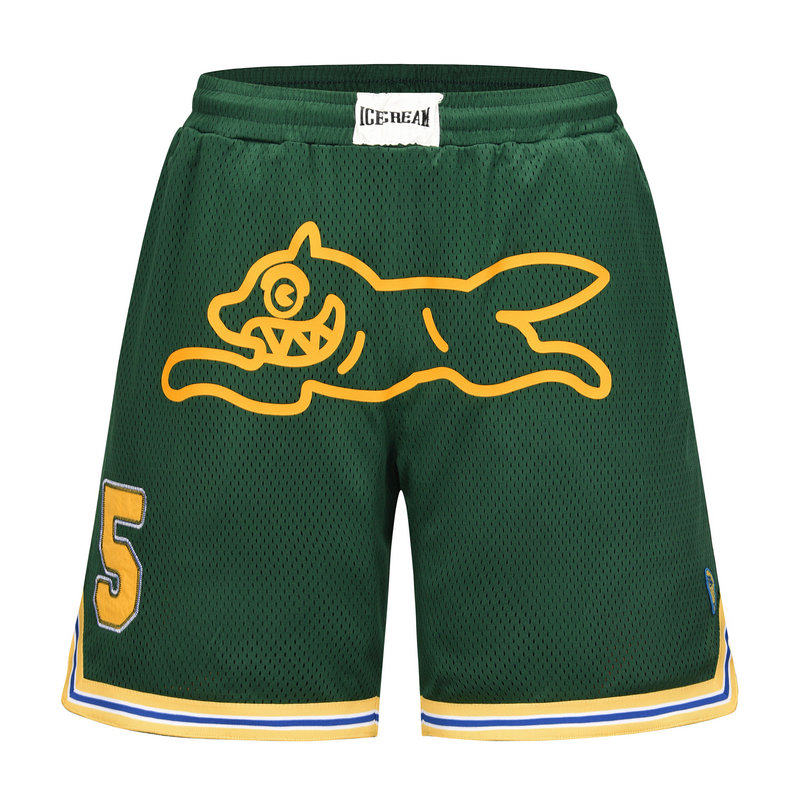 马思唯同款bbc飞狗ice cream短裤男潮流夏季宽松街头五分裤