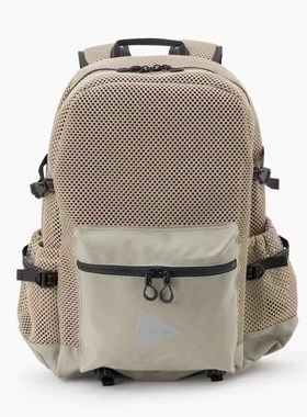 清仓and wander 3D mesh backpack户外运动休闲轻便网眼双肩背包
