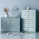 大容量多层首饰盒多功能韩国欧式 手饰品收纳盒珠宝箱柜生日礼物女