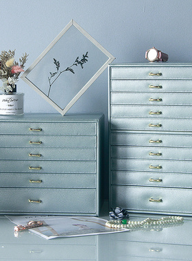 大容量多层首饰盒多功能韩国欧式手饰品收纳盒珠宝箱柜生日礼物女