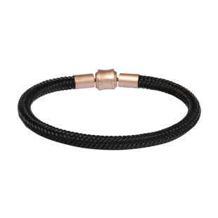 5mm防水钢丝手绳红绳男XL刺青系列charme黄金转运珠粗款皮绳手链