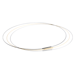 极细钢丝项链绳女进口挂件吊坠绳黄金翡翠玉佩蜡绳皮绳挂绳锁骨链