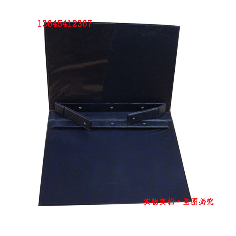 工程图纸装订夹封皮皮革设计文件夹a4设计图纸晒图文件夹可定做