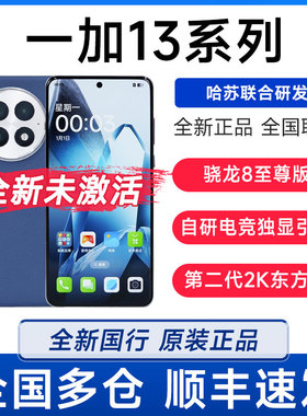 新品上市OnePlus/一加 13全网通5G骁龙8至尊芯片拍照学生游戏手机