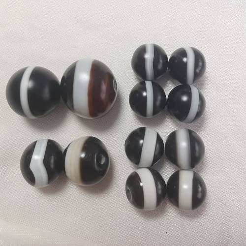 天然玛瑙藏式药师珠散珠磨砂一线药师玛瑙DIY佛珠手串配珠老配珠