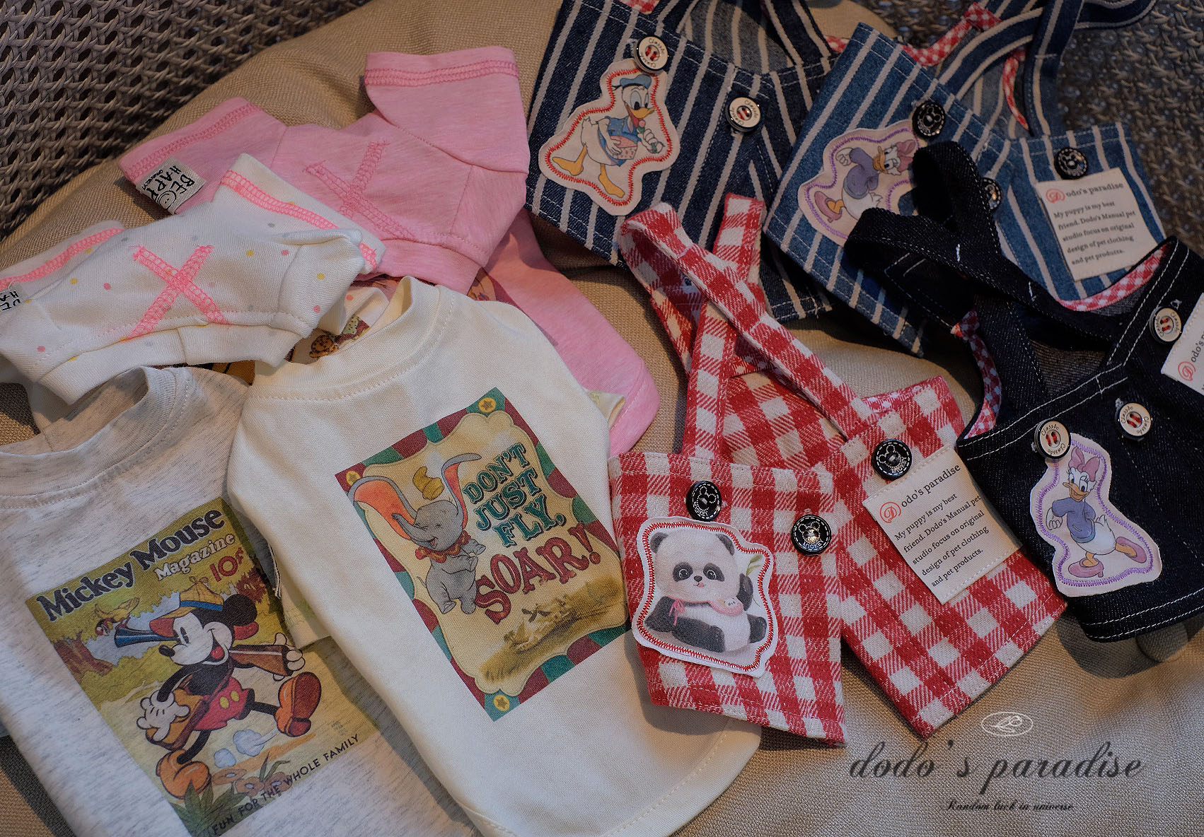 宠物猫狗衣服春夏牛仔背带裙