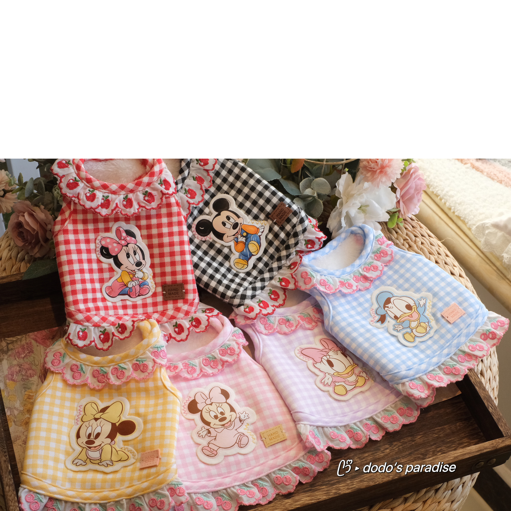 24新款秋冬宠物猫狗衣服小型犬约克夏新年过年装格子加绒花边家居