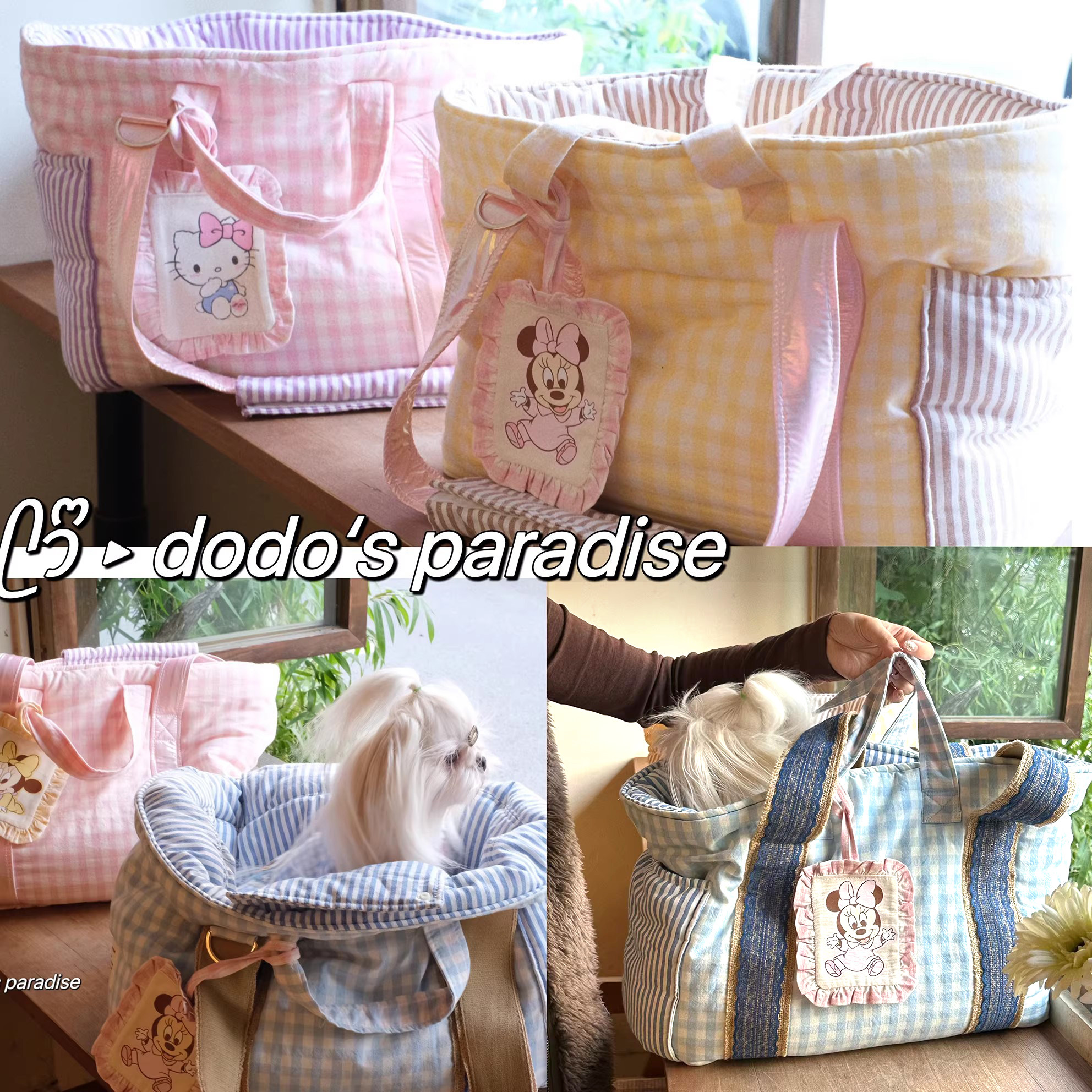 秋冬新款韩国宠物猫狗泰迪约克夏防风加棉保暖单肩斜跨外出窝包