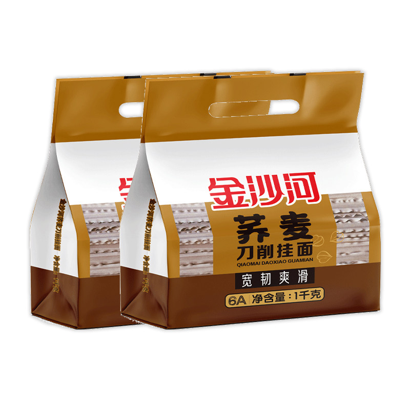 1000g金沙河荞麦刀削挂面
