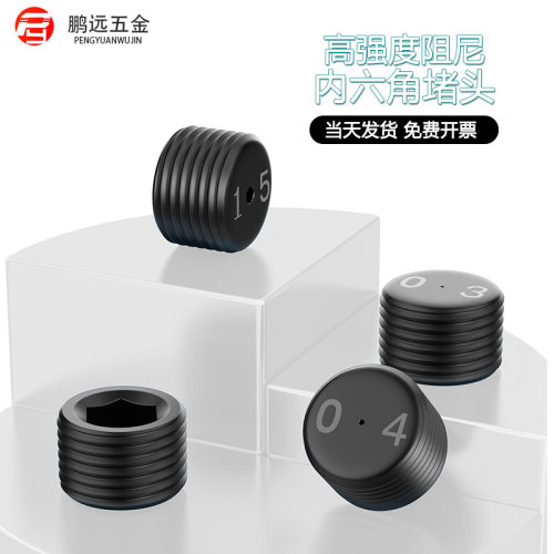 碳钢内六角阻尼孔堵头
