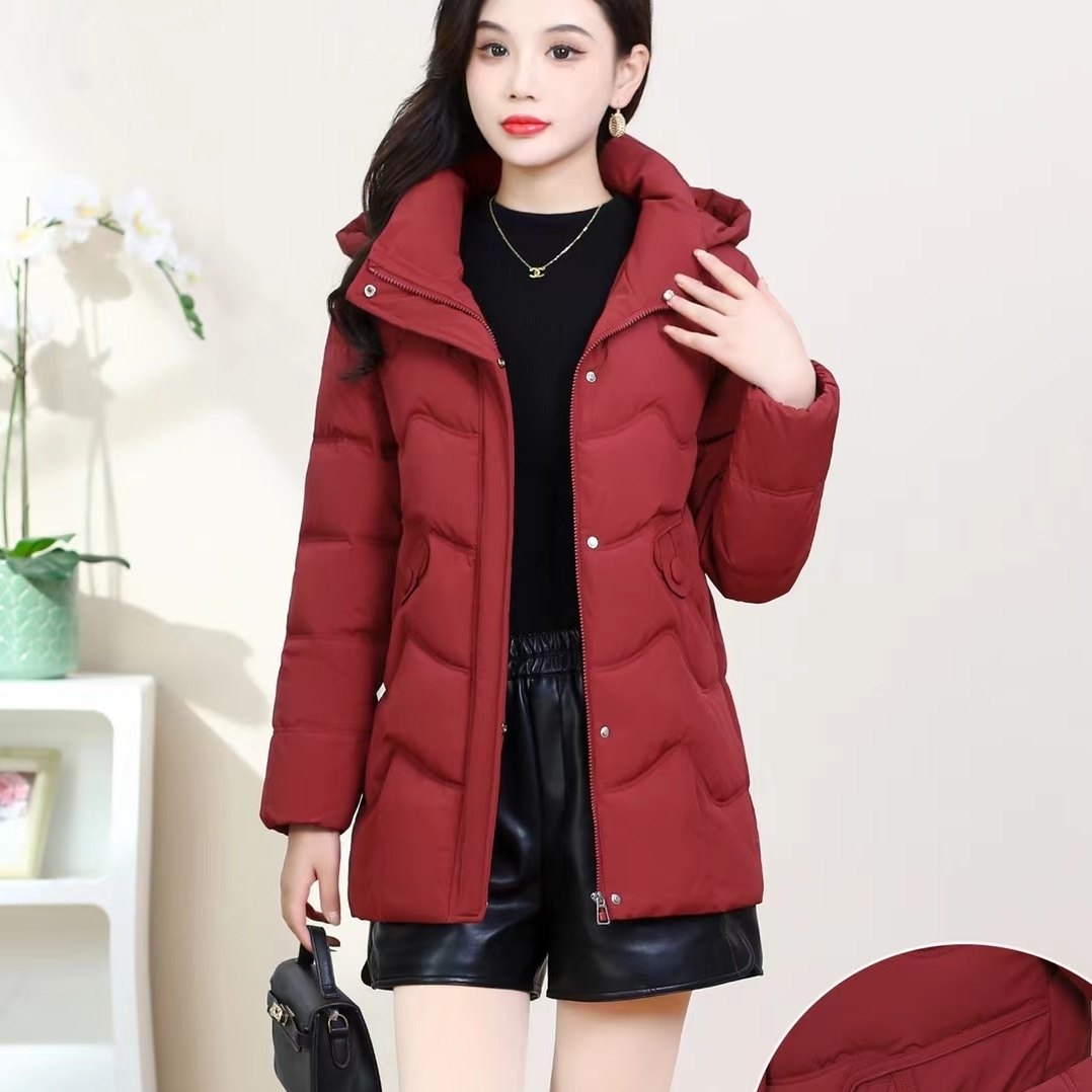 时尚妈妈装中长款棉衣外套2025秋冬新款洋气拉链棉服中老年上衣女,女装/女士精品,棉衣/棉服,淘宝优惠券,粉丝福利购,淘宝优惠卷