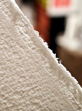 现货意大利Fabriano飞碧纳640g水彩纸中粗超白厚重2开明信片