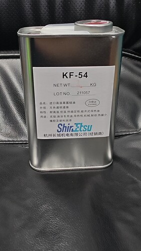 KF-54苯基硅油导热油耐高温600度实验油浴恒温槽进口硅油透明1kg