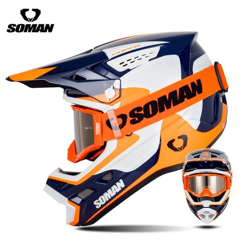 SOMAN越野头盔骑行四季透气
