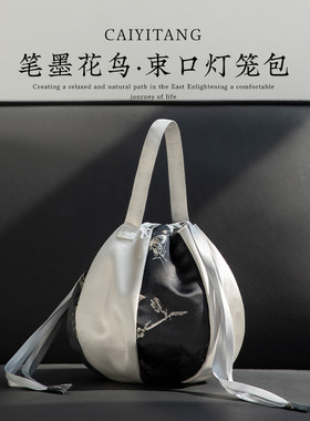 彩衣堂国风新中式两色灯笼包