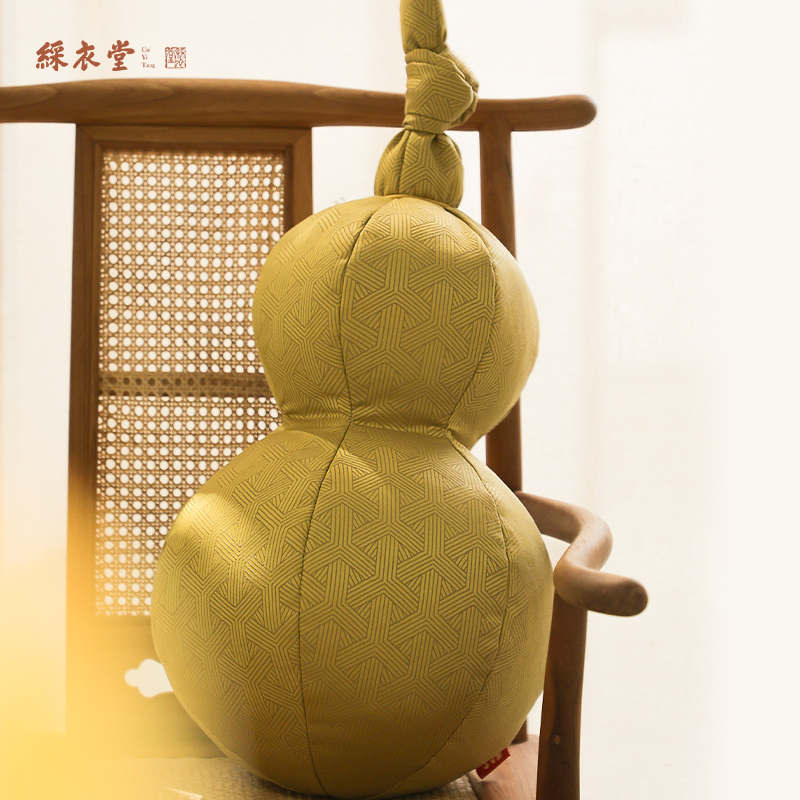 彩衣堂国风新中式吉祥葫芦抱枕