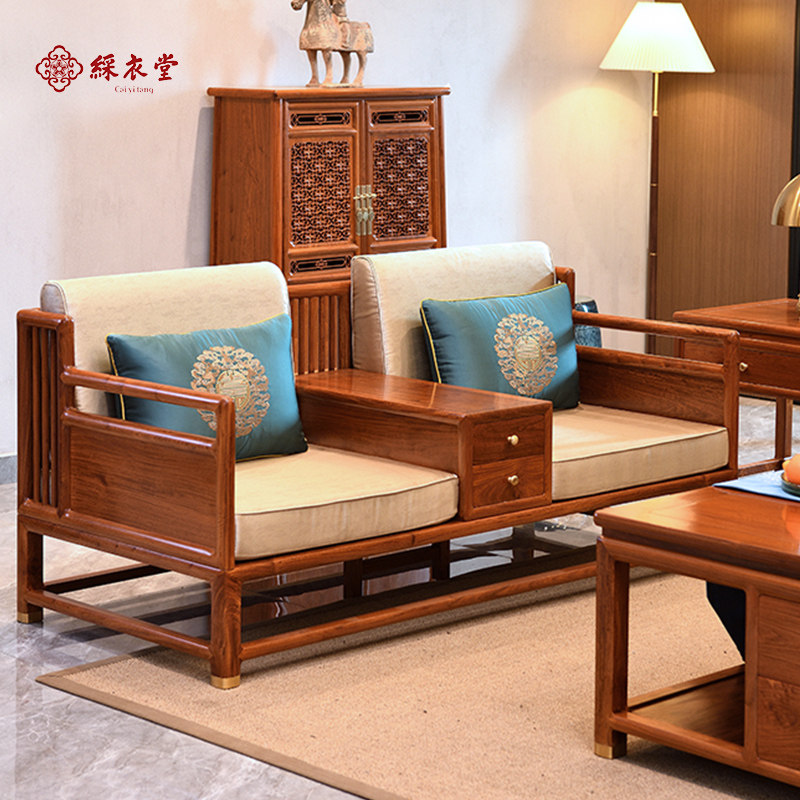 彩衣堂新中式简约沙发垫椅垫刺绣抱枕靠垫红木软饰布艺可成套定制,居家布艺,沙发垫,淘宝优惠券,粉丝福利购,淘宝优惠卷