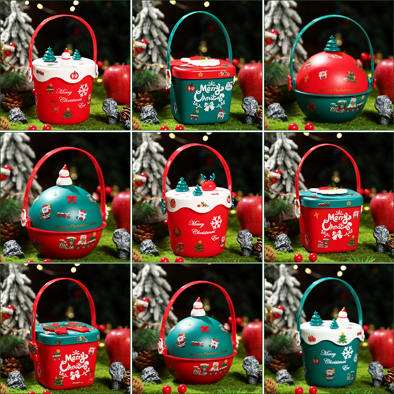 炫风平安果包装盒手提苹果桶礼物