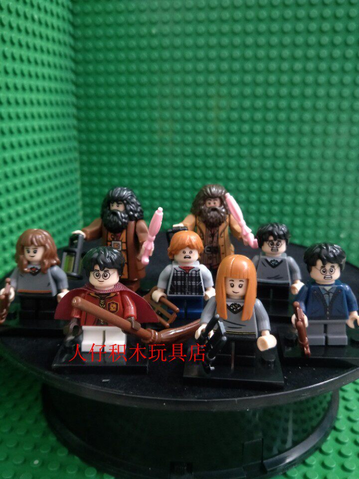 益智人仔玩具品高拼装积木塑料5