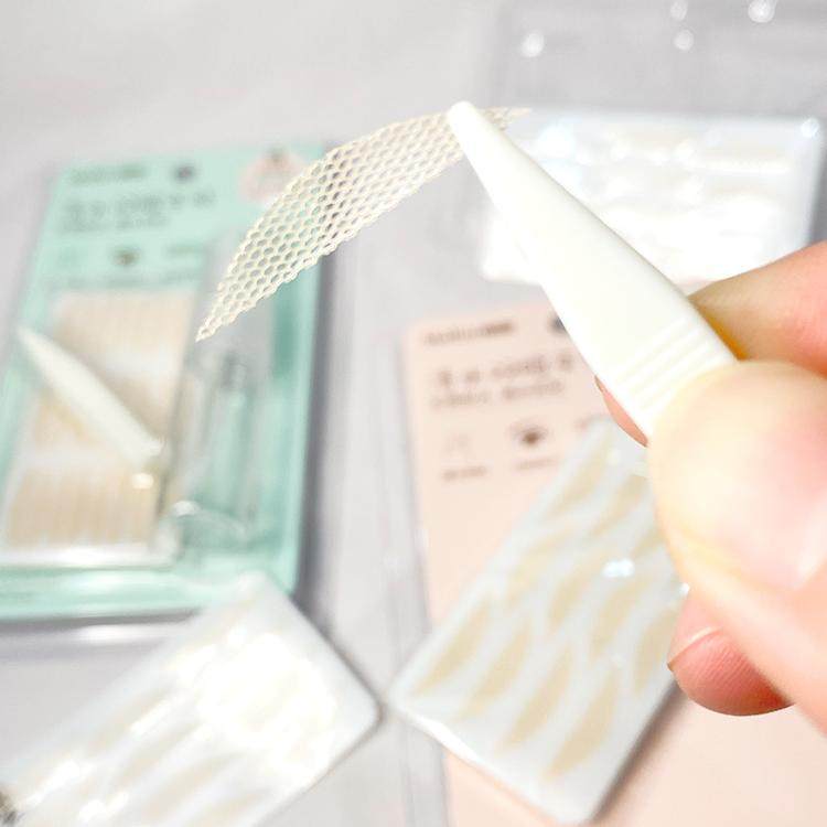 哑光蕾丝网状喷水即粘