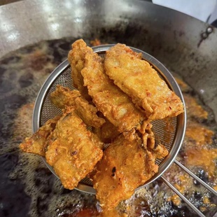 油炸酥鱼湖北麻城特产香酥炸鱼块