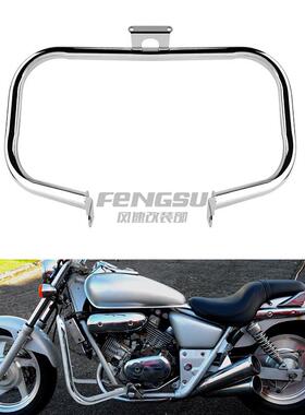 适用于本田 马格纳250 Magna VF250改装配件加厚保险杠护杠防摔杠
